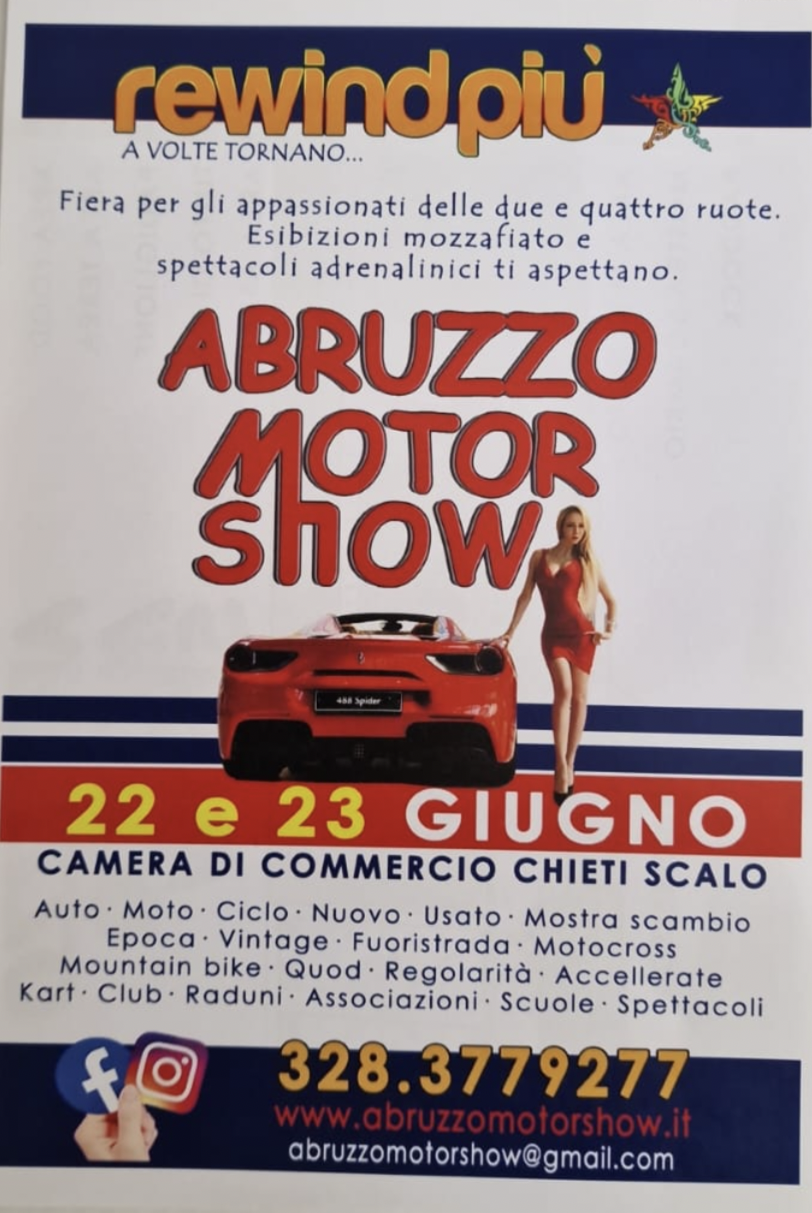 Immagine raffigurante notizia - A Chieti arriva l’Abruzzo Motor Show, il 22 e 23 giugno all'ex Foro Boario