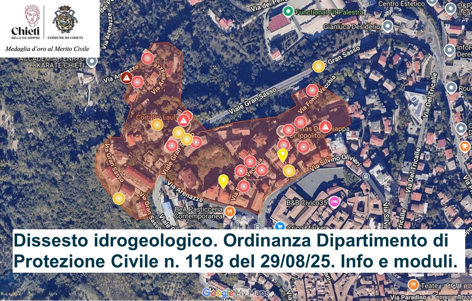 Immagine raffigurante notizia - Dissesto idrogeologico. Avviso ai cittadini e alle attività economiche interessati dagli eventi 2022/2023