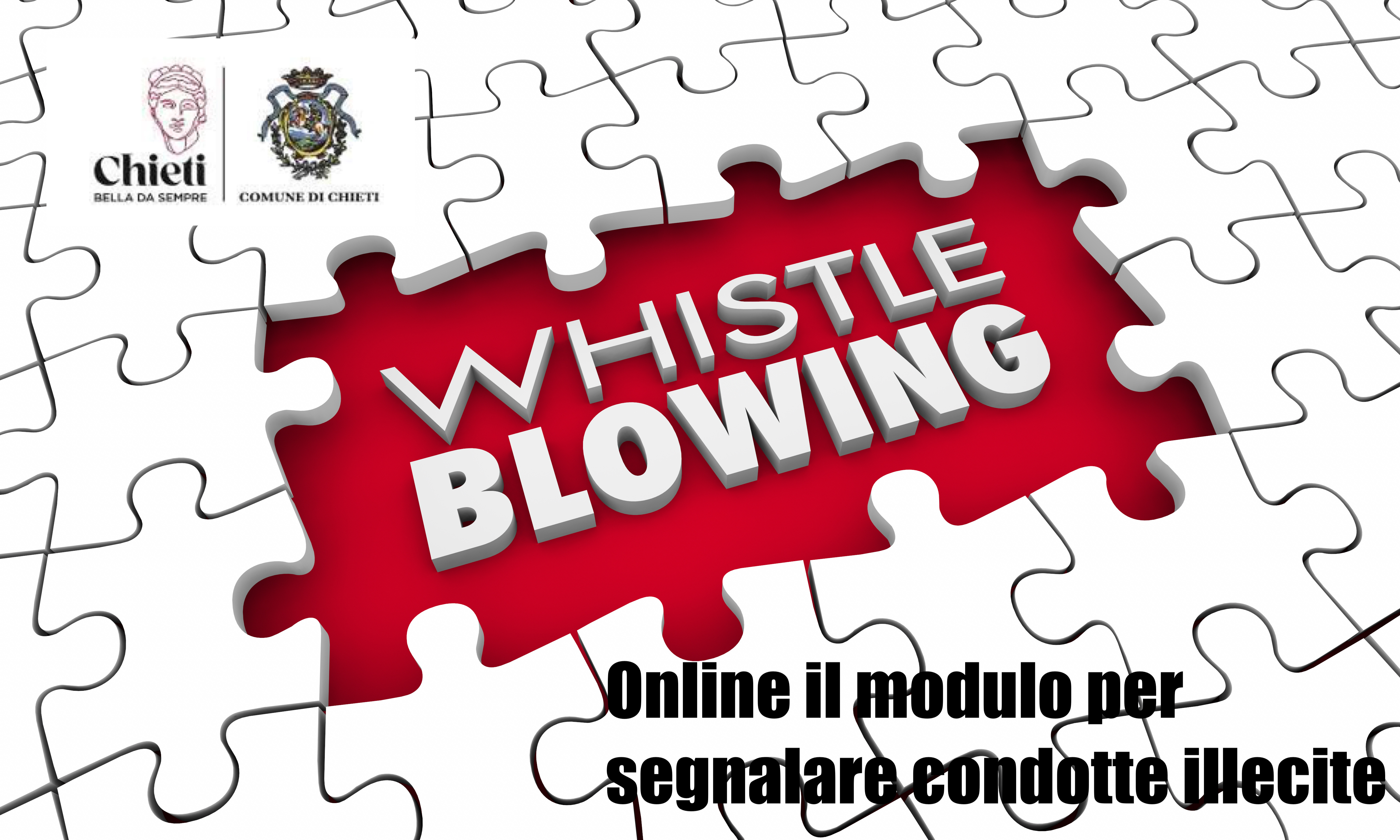 Immagine raffigurante notizia - Whistleblowing - Modulo per la segnalazione di condotte illecite ai sensi del decreto legislativo n. 24/2023